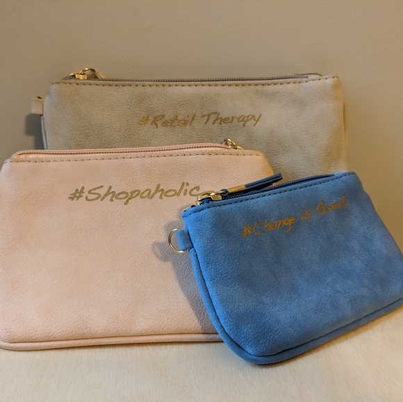 Violet Ray Wallet Set - Picture 1 of 7